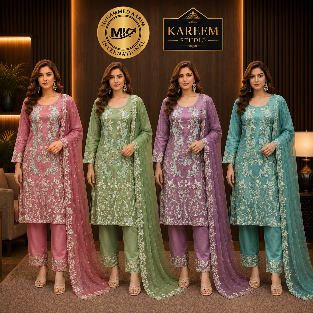 Heavy Embroidery Salwar Suit